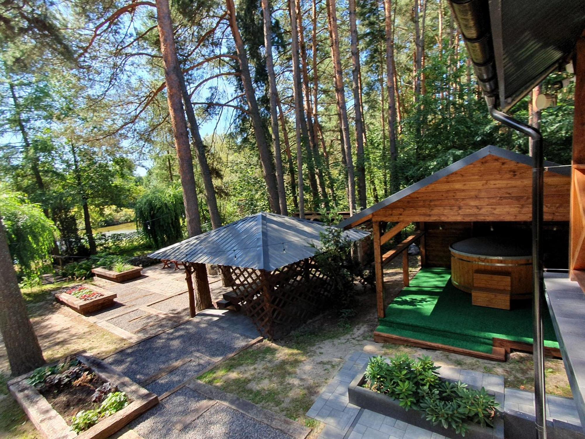 Las I Staw Roztocze Wolka Losiniecka Bagian luar foto